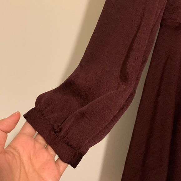 *Closet clear out* Express Burgundy Dress - Picture 5 of 5